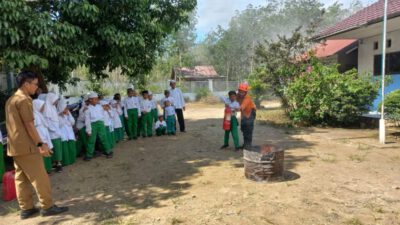 BPBD Balangan Tanggap Bencana Siswa MI