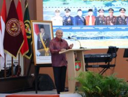 Kebersamaan Gubernur H. Muhidin dan Pangdam XXII/TB dalam Ramah Tamah Bersama Forkopimda Kalsel dan Kalteng