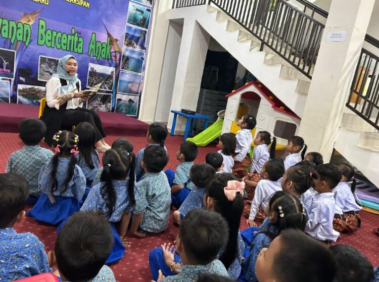 Dispersip Kotabaru Gelar Story Telling