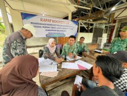 Rakor RS-RTLH 2026, Dinsos Balangan Pastikan Bantuan Tepat Sasaran