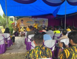 Darlian Pone Buka Muscam PK Partai Golkar Kecamatan Kasui, Dilanjutkan Gerakan Lampung Menanam