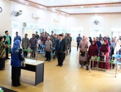 Ny. Wan Juma Sari Dewi Jamri, Resmi Melantik Ir. Manor Ritonga Sebagai Kepala Sekolah SMK Swasta Pemda Rantauprapat