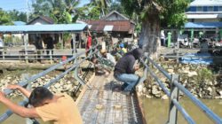Sinergi TNI dan Warga, Jembatan Garuda Segera Tuntas