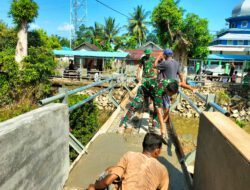 Optimis Selesai Tepat Waktu, Pengecoran Jembatan Garuda Terus Berjalan