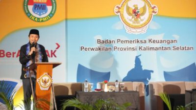 Pengukuhan IKA PMII Kalsel; Wagub Kalsel Hasnuryadi Ajak Alumni Berkontribusi Untuk Pembangunan Banua