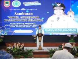 Pelantikan dan Pengukuhan MUI Kalsel Periode 2026-2031; Wagub Hasnuryadi Ajak Bersama Wujudkan Pendidikan Generasi Berakhlak