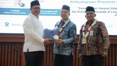 Halalbihalal Kepala Sekolah dan Pegawas Sekolah SMA/SMK se- Kalsel; Gubernur H. Muhidin Tekankan Keteladanan di Dunia Pendidikan