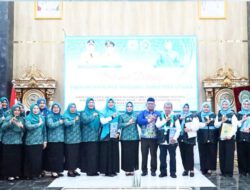 Wakil Bupati Labuhanbatu Sambut Kedatangan IVA Test PAAR dan UP2K PKK