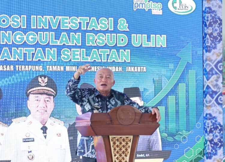 Gubernur H. Muhidin Optimis Kalsel Menarik Banyak Investor