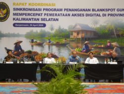 Penanganan Blankspot; Gubernur H. Muhidin Harapkan Akses Digital yang Adil dan Merata di Banua