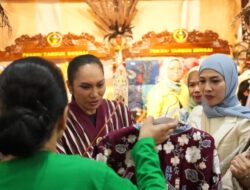 Kunjungan Ketua Umum Persit KCK Ibu Uli Simanjuntak Jadi Motivasi bagi UMKM Persit Tambun Bungai