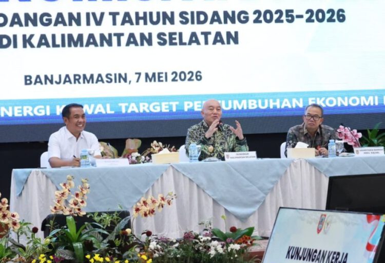 Terima Reses Komisi XI DPR RI, Gubernur H. Muhidin