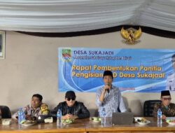Pembentukan Panitia Pilkades Sukajadi 2026 Diwarnai Semangat Kebersamaan Warga