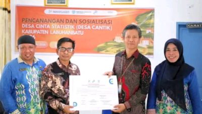 BPS Labuhanbatu Canangkan Program Desa Cantik, Dorong Pembangunan Desa Berbasis Data