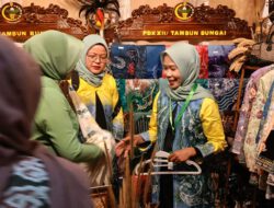 Sasirangan Todak Khas Kalimantan Bersinar di Ajang Persit Bisa 2 Jakarta