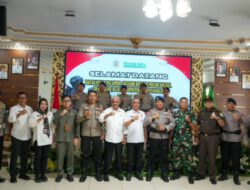 Wakil Ketua DPRD Barito Kuala Harmuni Sambut Pasukan BRIMOB Polda Kalsel, Perkuat Stabilitas dan Keamanan Daerah