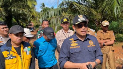 Wabup Kotabaru Tinjau Infrastruktur Pamukan, Jalan dan Jembatan Rusak Segera Diperbaiki