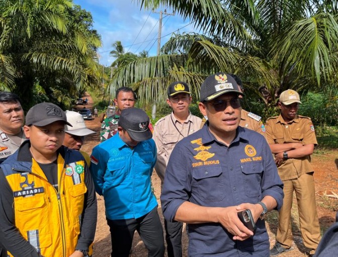 Wabup Kotabaru Tinjau Infrastruktur Pamukan