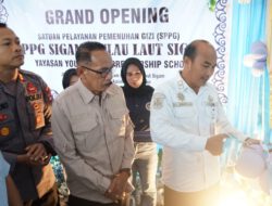 Peluncuran MBG di Pulaulaut Sigam, Pemkab Kotabaru Dorong Pemenuhan Gizi dan Penguatan Generasi Sehat