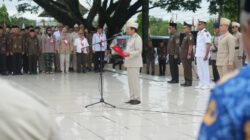 Wagub Hasnuryadi Sulaiman Pimpin Peringatan HUT ke-77 Proklamasi Tentara ALRI; Ajak Generasi Muda Teladani Tekad dan Semangat Pejuang