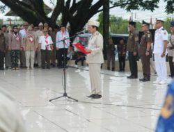 Wagub Hasnuryadi Sulaiman Pimpin Peringatan HUT ke-77 Proklamasi Tentara ALRI; Ajak Generasi Muda Teladani Tekad dan Semangat Pejuang