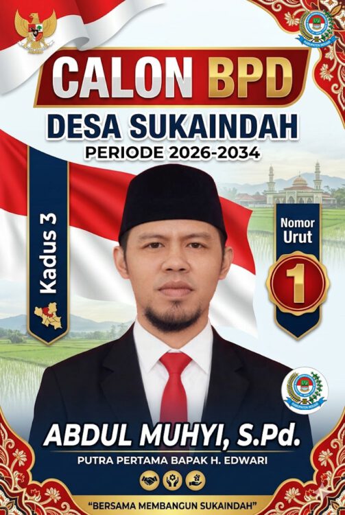 ABDUL MUHYI Resmi Ditetapkan sebagai Calon Anggota BPD Sukaindah