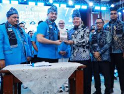 Hadiri Pelantikan Pengurus KNPI Kalsel, Gubernur H. Muhidin Siap Bantu Kegiatan Pemuda di Banua
