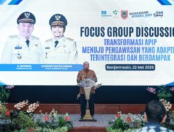 Gubernur H. Muhidin Buka FGD Aparat Pengawasan Intern Pemerintah (APIP) se-Kalsel; Transformasi APIP Menuju Pengawasan yang Adaptif, Terintegrasi, dan Berdampak