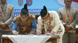 Pangdam XXII/TB Hadiri Penandatanganan Hibah Pembangunan Rindam di Kalteng