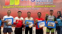 Kalsel Raih Emas hingga Perunggu pada Kejurnas Triathlon 2026