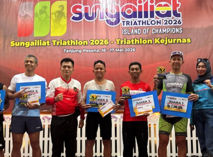 Kalsel Raih Emas hingga Perunggu pada Kejurnas Triathlon 2026