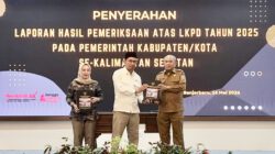 Bupati Kotabaru Terima LHP dari BPK RI