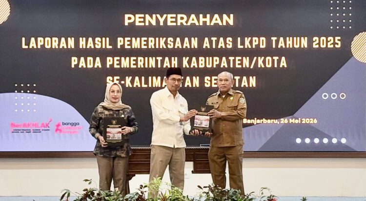 Bupati Kotabaru Terima LHP dari BPK RI