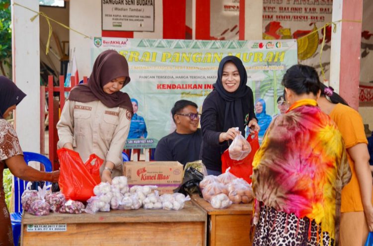 Disperindag Balangan Gelar Pasar Murah