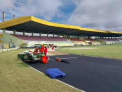Lintasan Atletik Stadion 17 Mei Ditarget Selesai Akhir Juni, Kursi Stadion Diganti Total