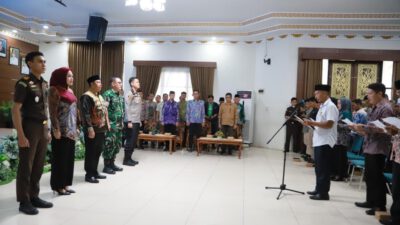 Ketua DPRD Barito Kuala Hadiri Deklarasi Damai Dukung Sukses Pilkades Serentak dan PAW 2026