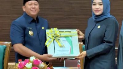 DPRD Batola Gelar Paripurna, Bupati Bahrul Ilmi Sampaikan Pertanggungjawaban APBD 2025 dan Apresiasi 3 Raperda Inisiatif