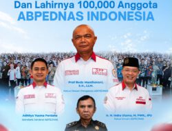 ABPEDNAS Cetak Sejarah: Tembus 100 Ribu Anggota di Hari Lahir Pancasila 2026