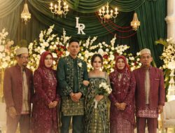 Momen Bahagia di Banjarmasin, Annisa Herlinda Sari dan Ryan Hendrawan Ikat Janji Suci Pernikahan