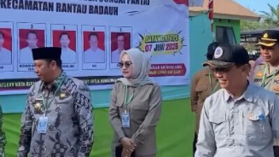 Ketua DPRD Batola Turun Langsung Monitoring Pilkades dan PAW, Pastikan Demokrasi Desa Berjalan Aman dan Kondusif