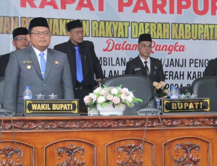 Wabup Jamri Hadiri PAW DPRD Labuhanbatu