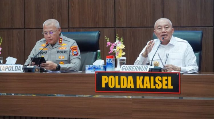 Gubernur H. Muhidin Pimpin Pembentukan Satgas Karhutla