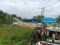 Kodim 1002/HST Uji Kesiapan Personel dan Alutsista dalam Latihan Penanggulangan Karhutla