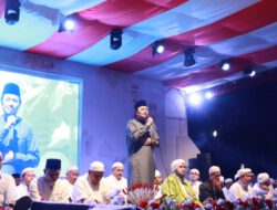 Wagub Kalsel Hasnuryadi Bersholawat Bersama Habib Syekh dan Warga Sambut Tahun Baru Islam 1 Muharam 1448 H di Asam-Asam Tanah Laut