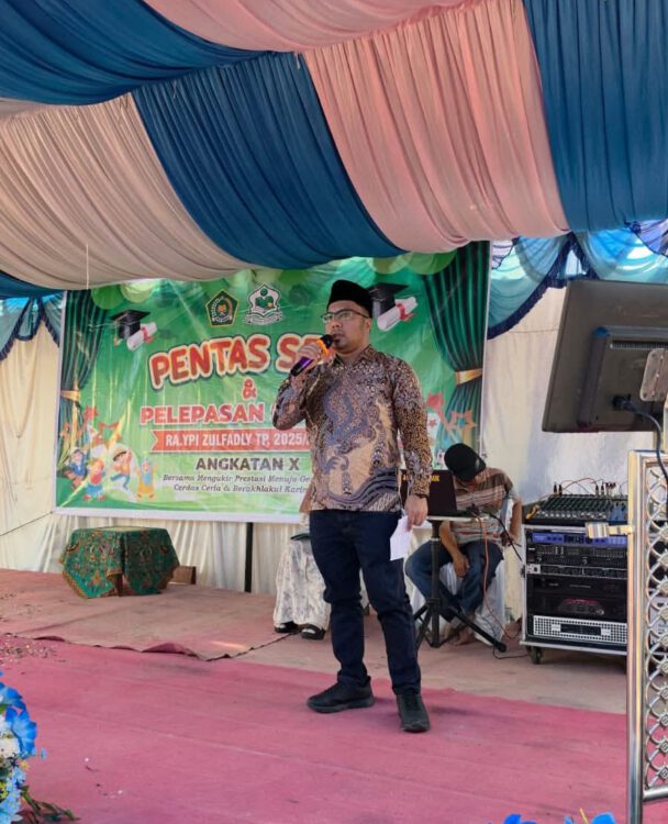 Pentas Seni dan Pelepasan Angkatan X Berlangsung Meriah, Fadli Harahap Ucapkan Terima Kasih kepada Guru dan Wali Murid