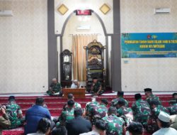 Sambut Tahun Baru Islam 1448 H, Danrem 101/Ant Ajak Prajurit Tingkatkan Keimanan dan Disiplin Prajurit