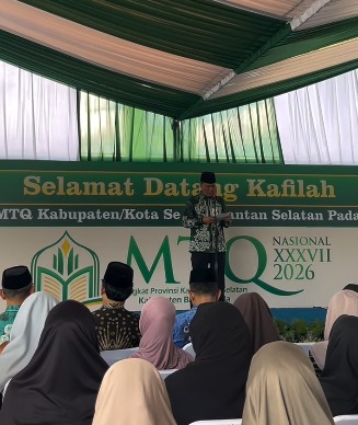 Sekretaris DPRD Barito Kuala Sambut Hangat Kafilah Tanah Laut