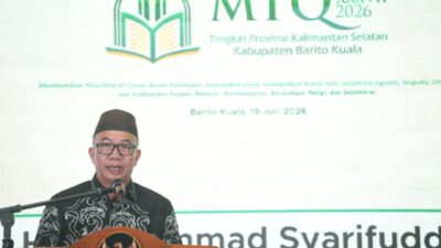 Sekdaprov H. Muhammad Syarifuddin Hadiri Malam Ta’aruf MTQ XXXVII Tingkat Provinsi Kalimantan Selatan, Syiar Islam Semakin Berkembang