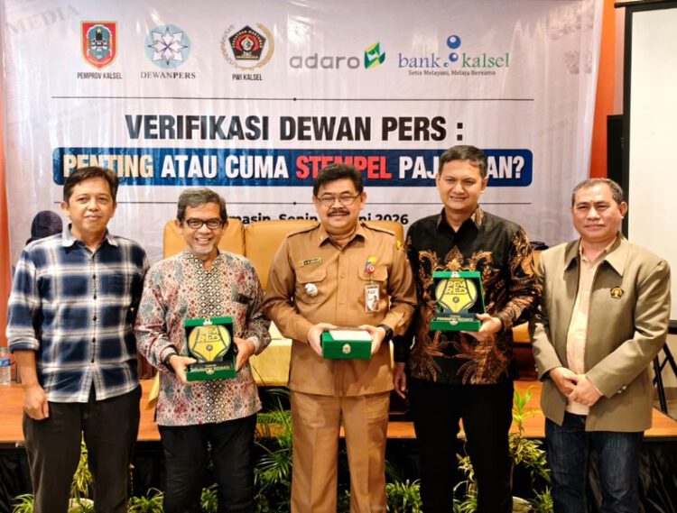 Diskominfo Kalsel Tegaskan Pentingnya Verifikasi Dewan Pers