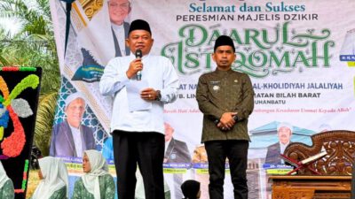 Wabup Jamri Resmikan Majelis Dzikir